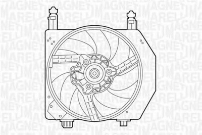 MAGNETI MARELLI 069422305010 -  Вентилятор, охлаждение двигателя
